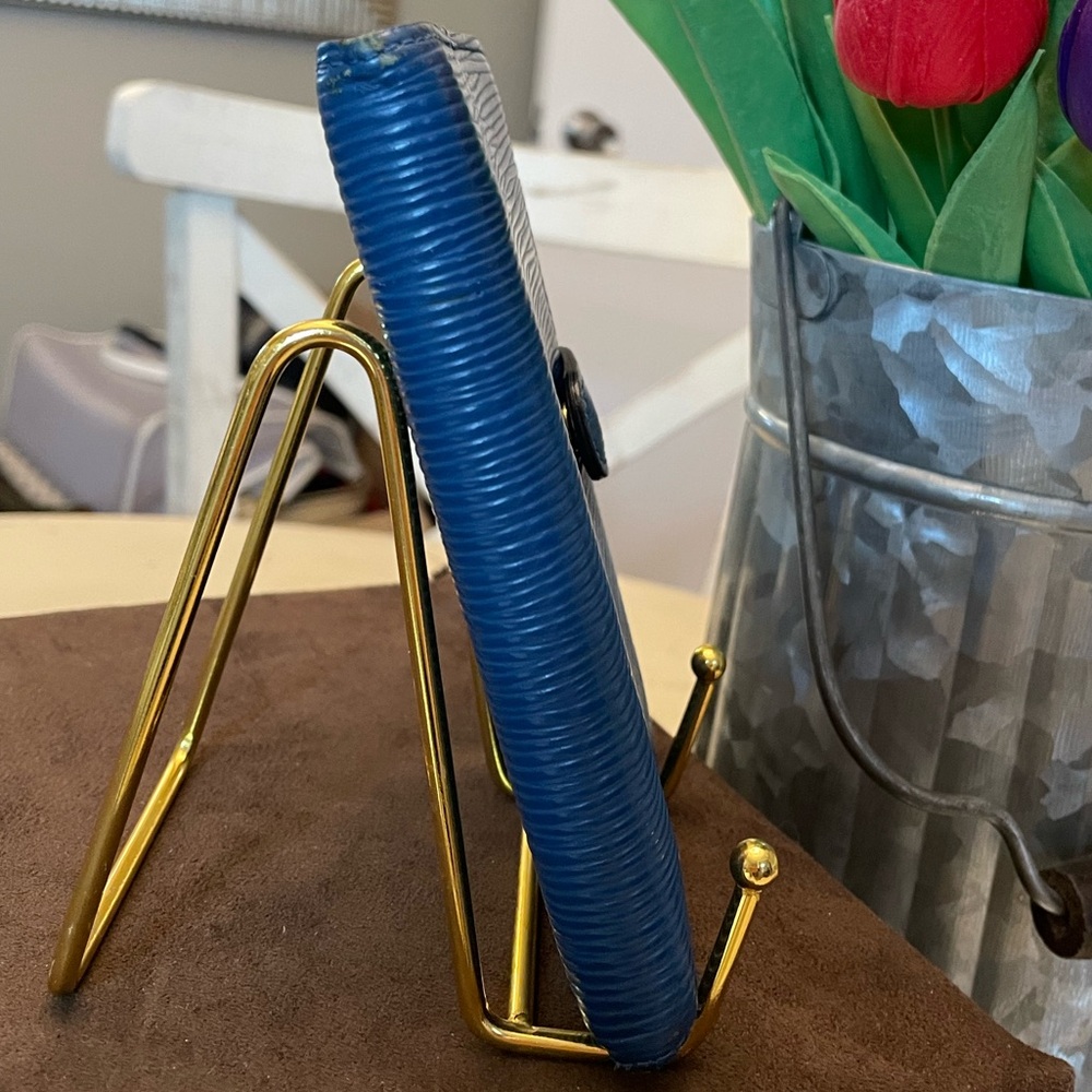 Louis Vuitton blue EPI leather agenda PM - Picture 4 of 11